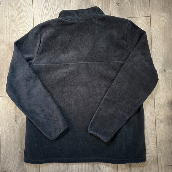 Columbia Sportswear Quarter Snap Black Fleece Size XXL Mens - Picture 2 of 4